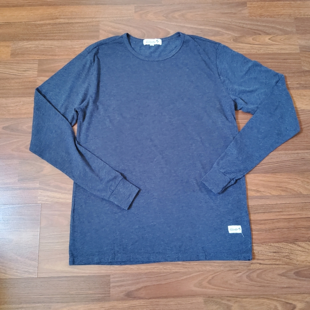 Kinetix Casual Luxury Men’s Long Sleeve Shirt Navy Blue Small NWT